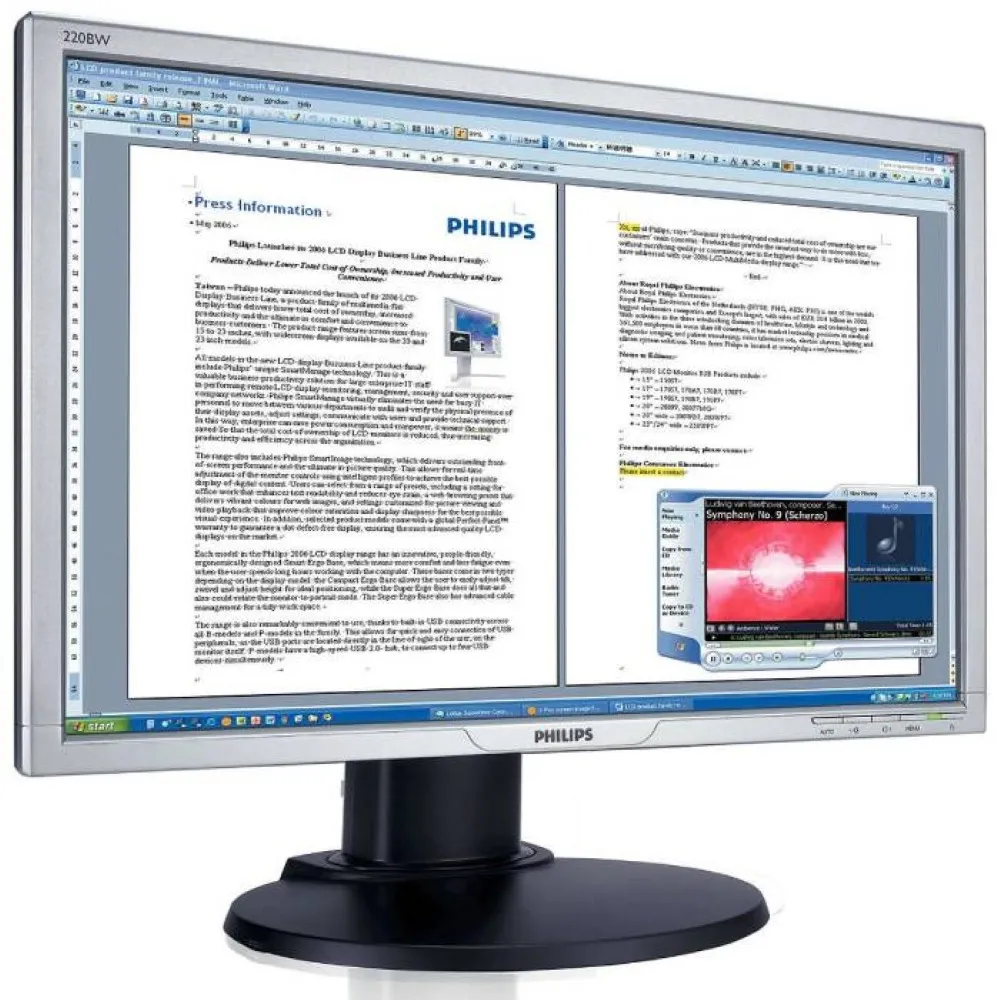 Philips 220BW8ES refurbished monitor