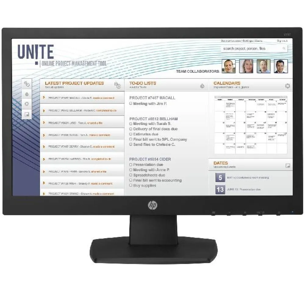 HP V197 refurbished monitor