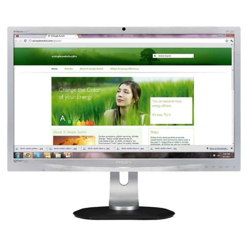 Philips Brilliance 231P4QPYEB refurbished monitor
