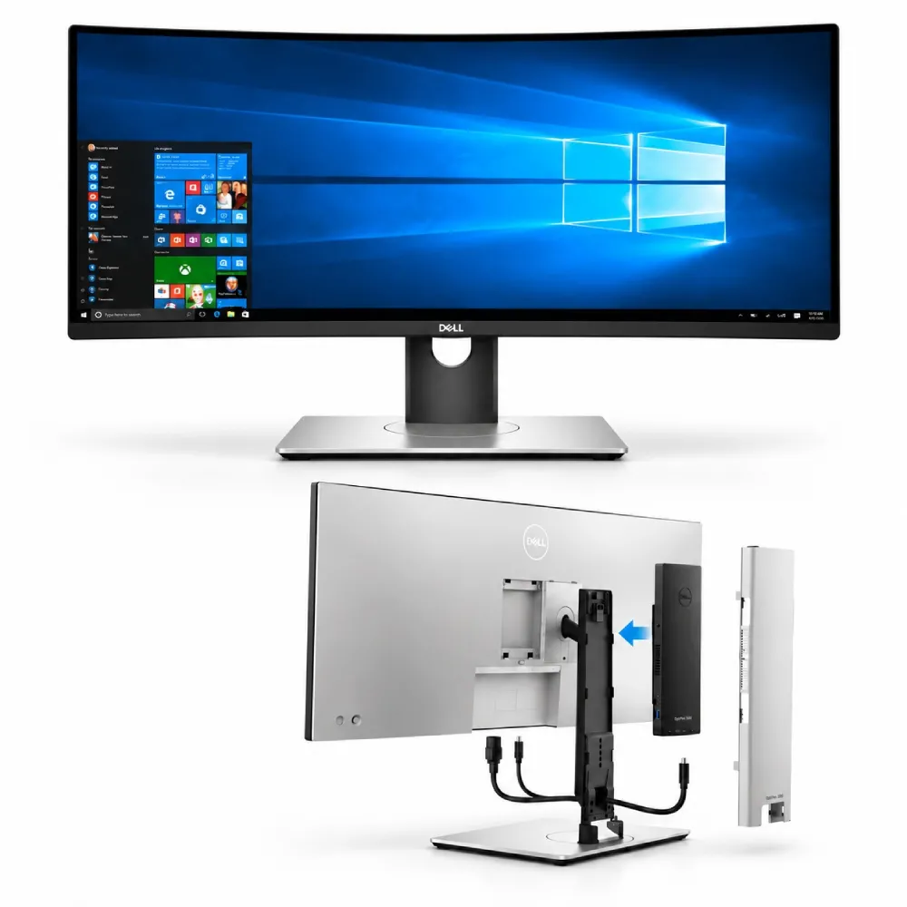Dell OptiPlex 7090 Ultra + Dell UltraSharp U3417W All-in-one refurbished