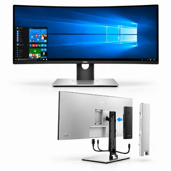 Dell OptiPlex 7090 Ultra + Dell UltraSharp U3417W All-in-one